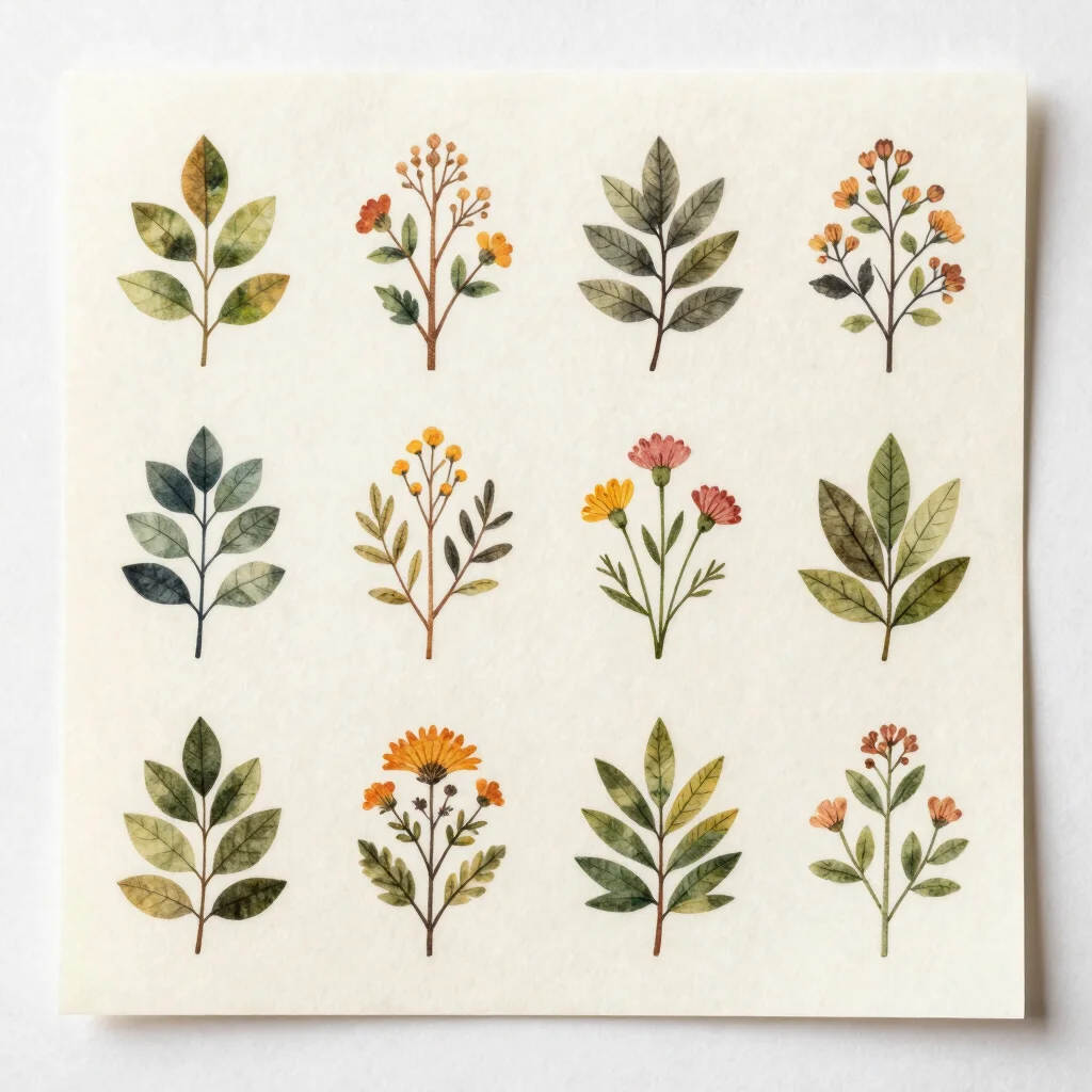 Garden Window Stickers