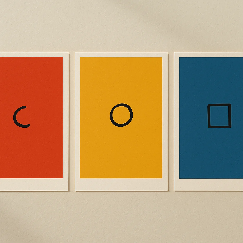 Color Study Print Trio